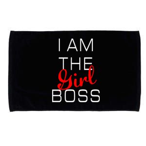 I Am The Girl Boss Gift Microfiber Hand Towel