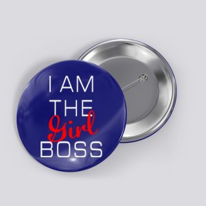 I Am The Girl Boss Gift Button