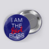 I Am The Girl Boss Gift Button