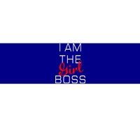 I Am The Girl Boss Gift Bumper Sticker