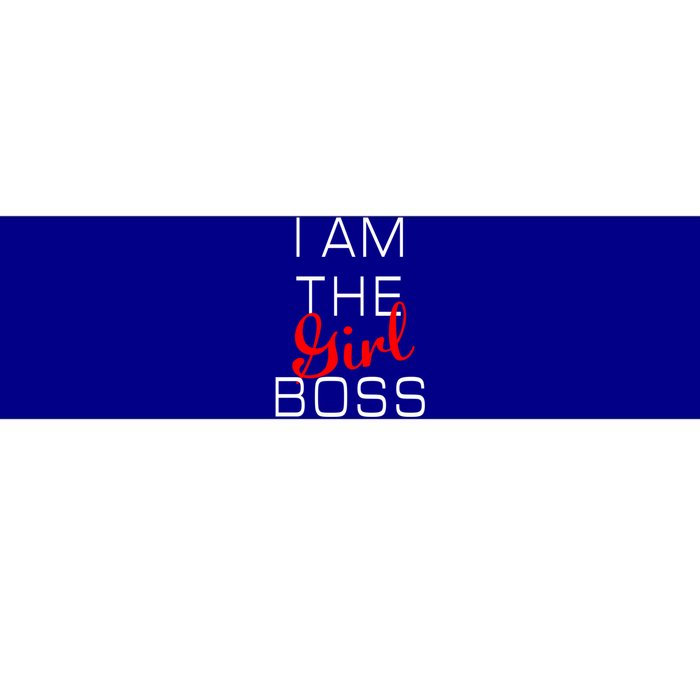 I Am The Girl Boss Gift Bumper Sticker