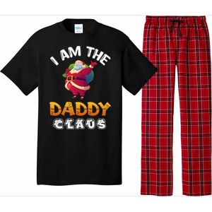 I Am The Daddy Claus Funny Christmas Santa Cool Gift Pajama Set