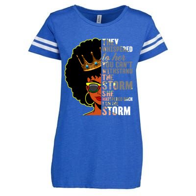 I Am The Storm Juneteenth Black History Month Mothers Day Great Gift Enza Ladies Jersey Football T-Shirt