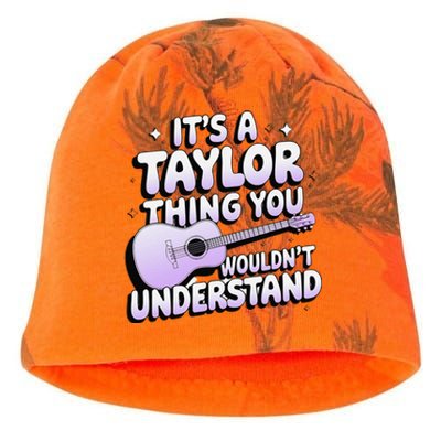 ItS A Taylor Thing You WouldnT Understand Kati - Camo Knit Beanie