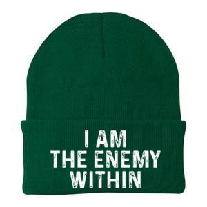 I Am The Enemy Within Simple Cute Design Knit Cap Winter Beanie