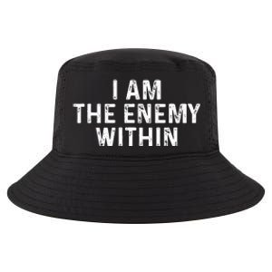 I Am The Enemy Within Simple Cute Design Cool Comfort Performance Bucket Hat