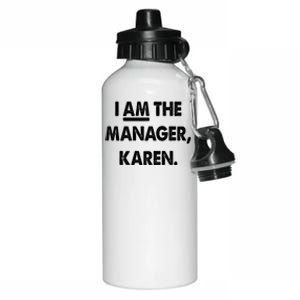 I Am The Ager Karen Gift Aluminum Water Bottle