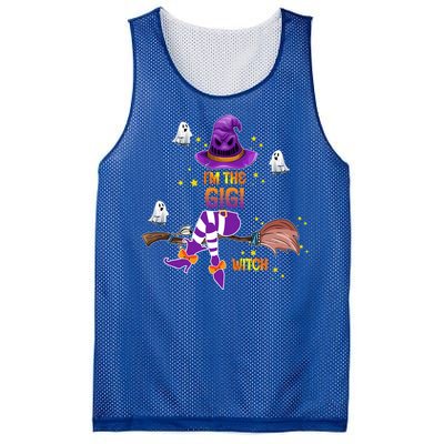 I Am The Gigi Witch Grandma Gift Mesh Reversible Basketball Jersey Tank