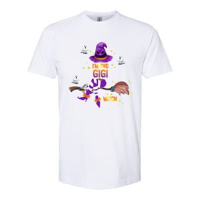 I Am The Gigi Witch Grandma Gift Softstyle CVC T-Shirt