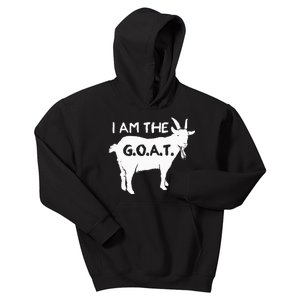 I Am The G.O.A.T. Greatest Of All Time Athletics Champion Kids Hoodie