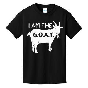 I Am The G.O.A.T. Greatest Of All Time Athletics Champion Kids T-Shirt