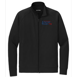 I Am The Enemy Within Kamala Harris Election Vote 2024 Stretch Full-Zip Cadet Jacket