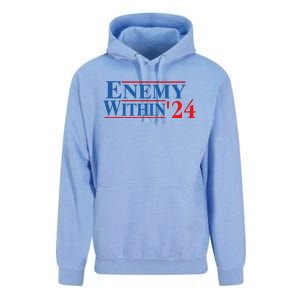 I Am The Enemy Within Kamala Harris Election Vote 2024 Unisex Surf Hoodie