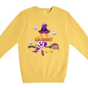 I Am The Grammy Witch Grandma Gift Premium Crewneck Sweatshirt