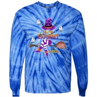 I Am The Grammy Witch Grandma Gift Tie-Dye Long Sleeve Shirt