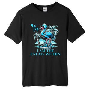 I Am The Enemy Within Harris 2024 I Am The Enemy Within Tall Fusion ChromaSoft Performance T-Shirt