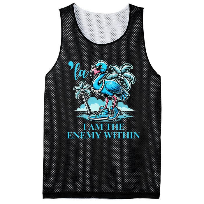 I Am The Enemy Within Harris 2024 I Am The Enemy Within Mesh Reversible Basketball Jersey Tank