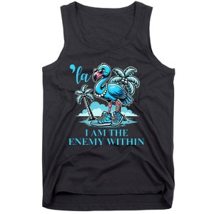 I Am The Enemy Within Harris 2024 I Am The Enemy Within Tank Top