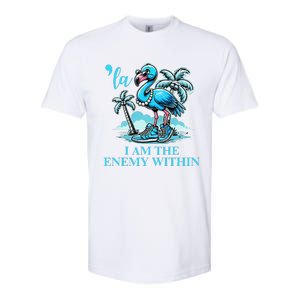 I Am The Enemy Within Harris 2024 I Am The Enemy Within Softstyle CVC T-Shirt