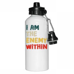 I Am The Enemy Within Kamala Harris Vs Trump Aluminum Water Bottle