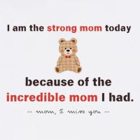 I Am The Strong Mom Today Because Of The Incredible Mom Cool Comfort Performance Bucket Hat