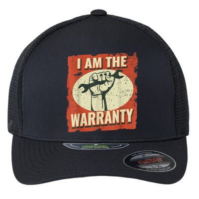 I Am The Warranty Workmen Handyman Funny Car Mechanic Flexfit Unipanel Trucker Cap
