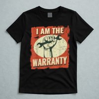 I Am The Warranty Workmen Handyman Funny Car Mechanic T-Shirt