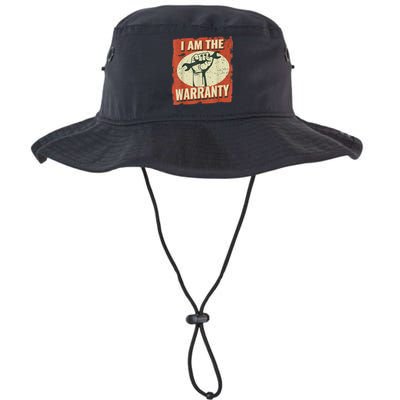 I Am The Warranty Workmen Handyman Funny Car Mechanic Bucket Hat