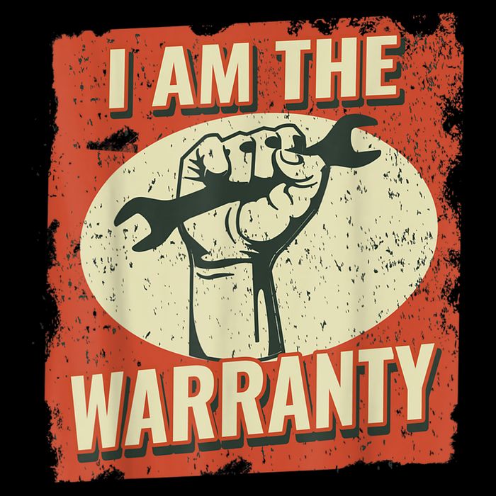 I Am The Warranty Workmen Handyman Funny Car Mechanic Bucket Hat