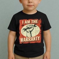 I Am The Warranty Workmen Handyman Funny Car Mechanic Toddler T-Shirt