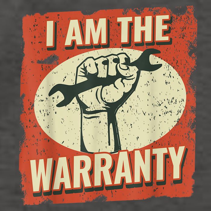 I Am The Warranty Workmen Handyman Funny Car Mechanic Vector Backpack