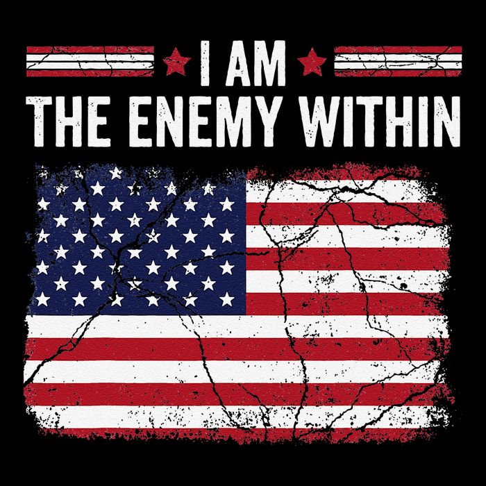 I Am The Enemy Within Funny Presidential Election 2024 Impact Tech Backpack