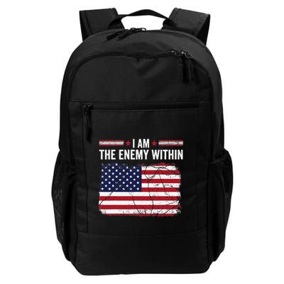I Am The Enemy Within Funny Presidential Election 2024 Backpack