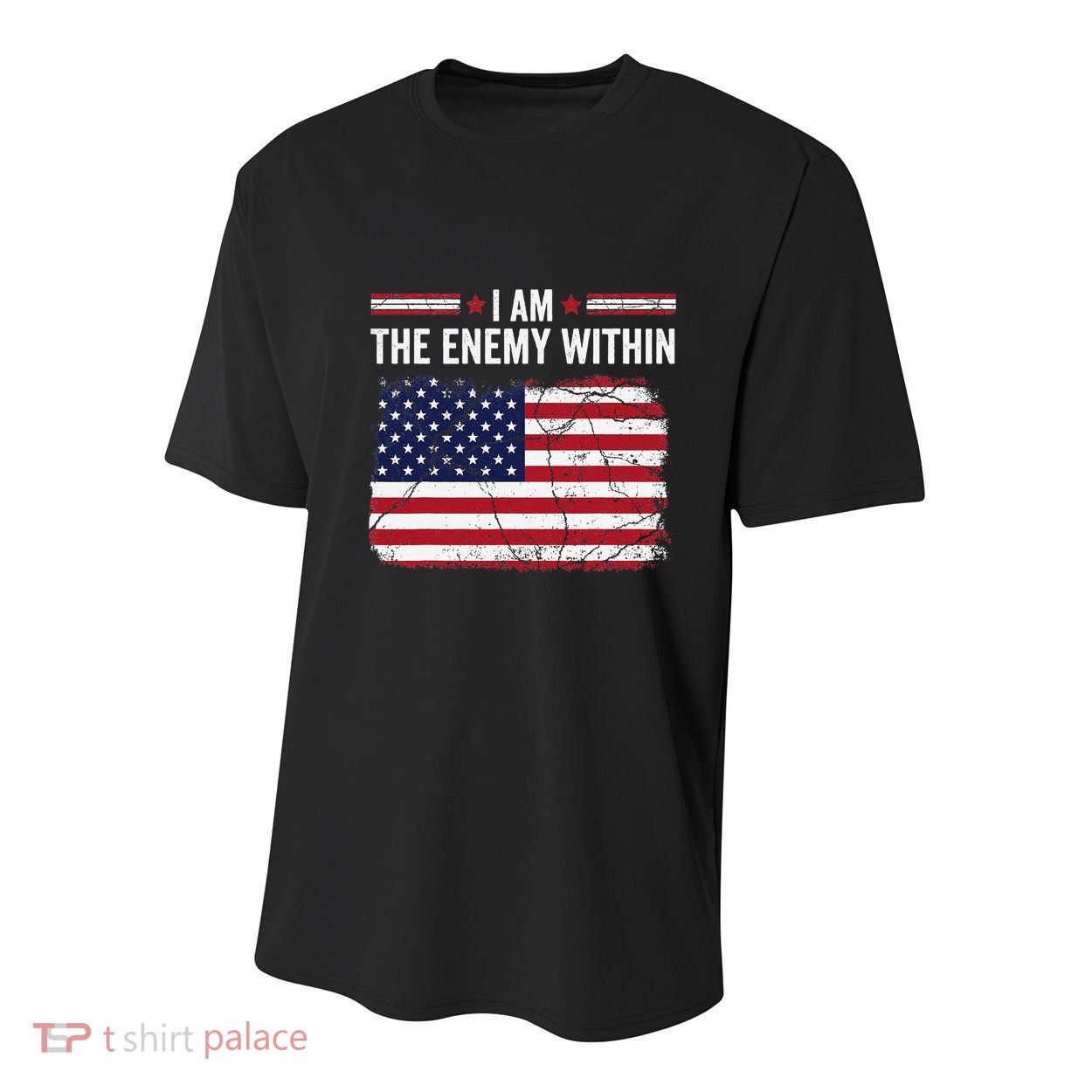 I Am The Enemy Within Funny Presidential Election 2024 Youth Performance Sprint T-Shirt