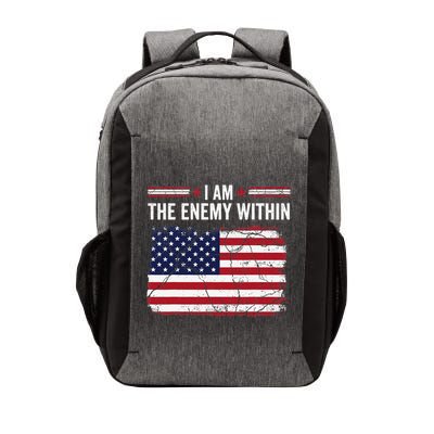 I Am The Enemy Within Funny Presidential Election 2024 Vector Backpack