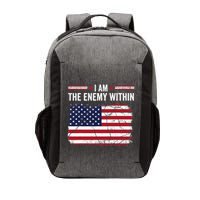I Am The Enemy Within Funny Presidential Election 2024 Vector Backpack