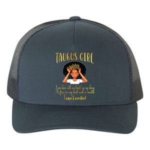 Im A Taurus Girl Birthday For Women Yupoong Adult 5-Panel Trucker Hat