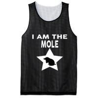 I Am The Mole T Funny Mole Mesh Reversible Basketball Jersey Tank