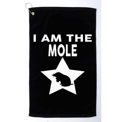 I Am The Mole T Funny Mole Golf Towel