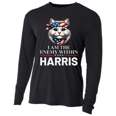 I Am The Enemy Within Harris 2024 I Am The Enemy Within Cooling Performance Long Sleeve Crew