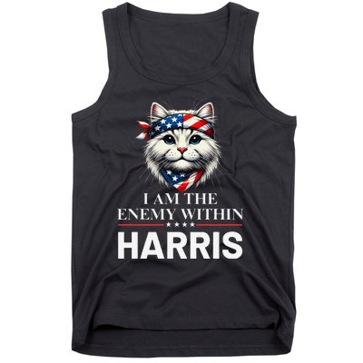 I Am The Enemy Within Harris 2024 I Am The Enemy Within Tank Top