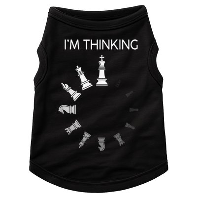 I Am Thinking Chess Pieces I’m Thinking Chess Player Doggie Tank