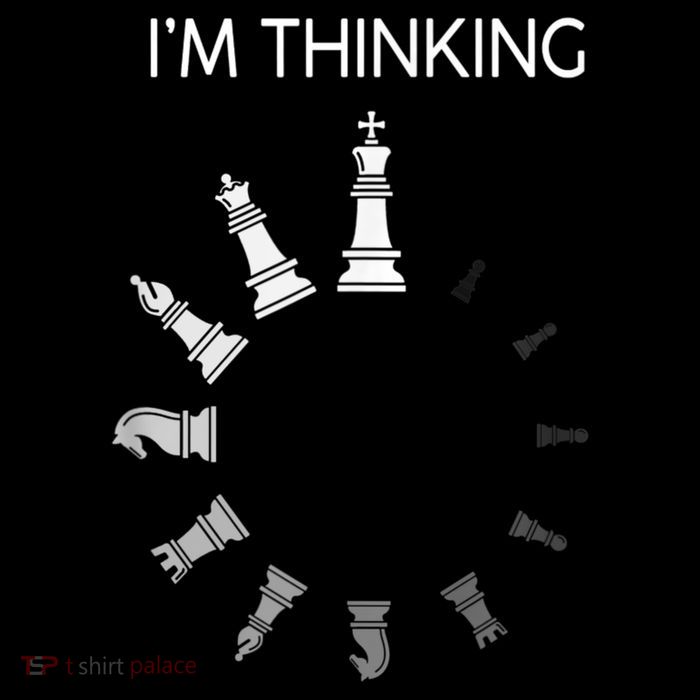 I Am Thinking Chess Pieces I’m Thinking Chess Player Tank Top