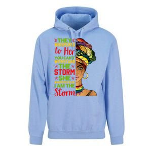 I Am The Storm Juneteenth Black History Month Gift Unisex Surf Hoodie