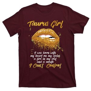 Im A Taurus Girl Funny Birthday For Women T-Shirt