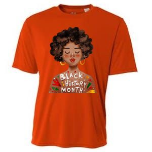 I Am The Strong African Queen Black History Month Meaningful Gift Cooling Performance Crew T-Shirt