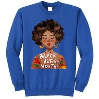 I Am The Strong African Queen Black History Month Meaningful Gift Sweatshirt