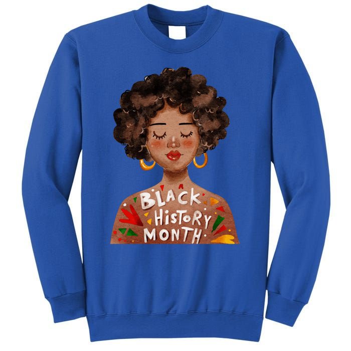 I Am The Strong African Queen Black History Month Meaningful Gift Sweatshirt