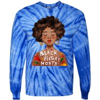 I Am The Strong African Queen Black History Month Meaningful Gift Tie-Dye Long Sleeve Shirt