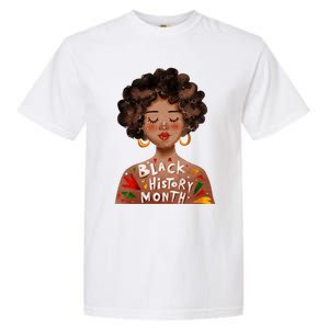 I Am The Strong African Queen Black History Month Meaningful Gift Garment-Dyed Heavyweight T-Shirt